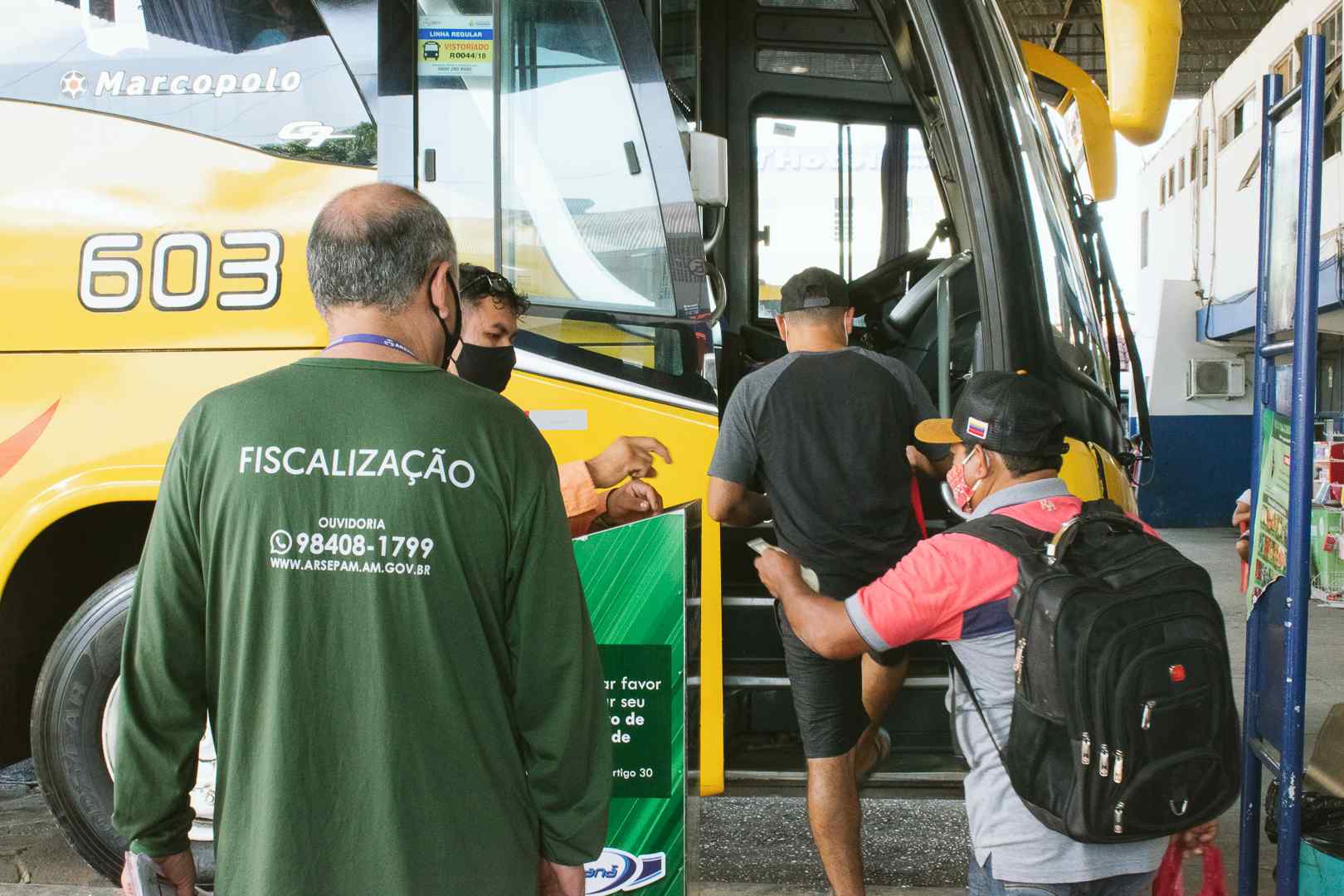 Cerca de seis mil gratuidades foram garantidas no serviço regular de transporte intermunicipal rodoviário de passageiros foram garantidas.