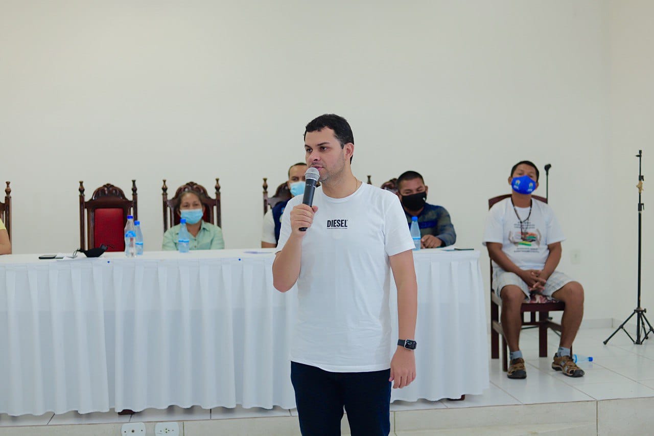 Em mais uma visita à calha do Alto Solimões, o deputado estadual Saullo Vianna esteve em Tabatinga, Benjamin Constant e Atalaia do Norte,.