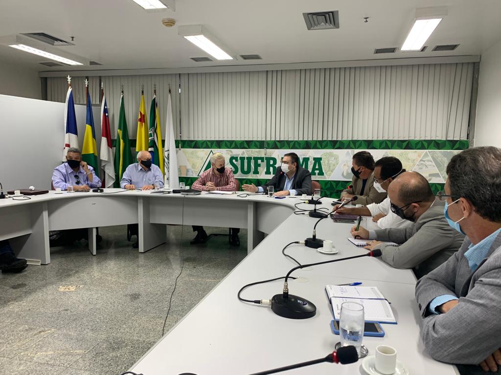 O Governo do Amazonas voltou a se reunir em defesa do principal motor da economia amazonense, o Polo Industrial de Manaus.