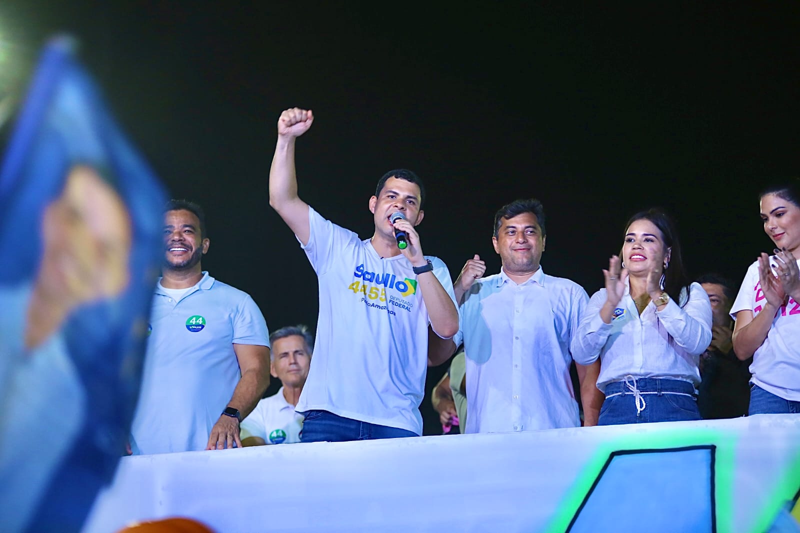 Com mais 99,4% das urnas apuradas, o deputado Saullo Vianna foi eleito deputado federal pelo União Brasil nas eleições deste domingo (2).