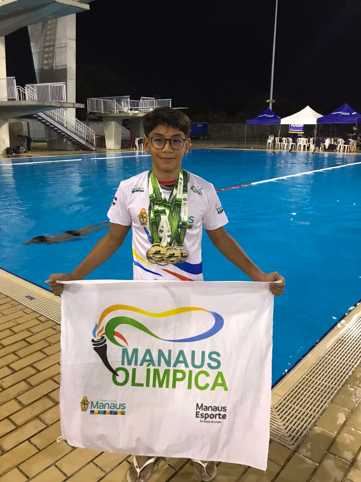 Apoiado pela Prefeitura de Manaus, por meio do programa “Manaus Olímpica”, o atleta Gabriel Castro fez história no torneio.